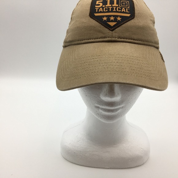 5.11 Tactical Baseball Cap Men 2016 Tan adjustable workwear outdoor gear casual - Picture 2 of 9